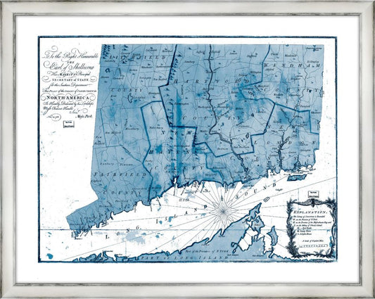 Connecticut in Blue