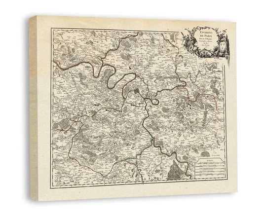 Environs de Paris (canvas)