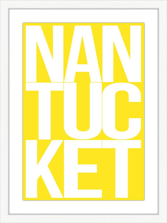 Nantucket in Yellow Grande
