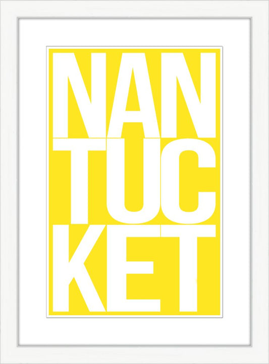 Nantucket in Yellow