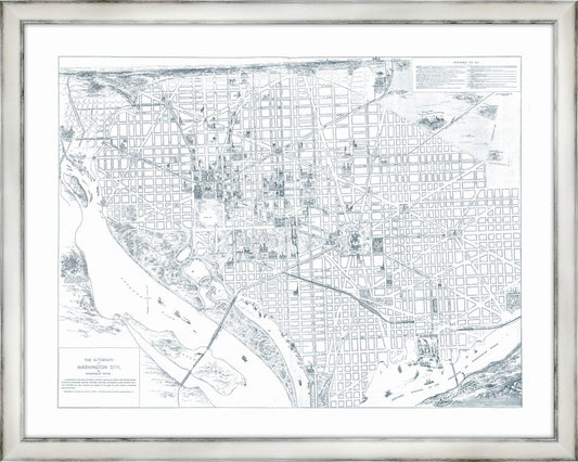 WASHINGTON CITY IN BLUE