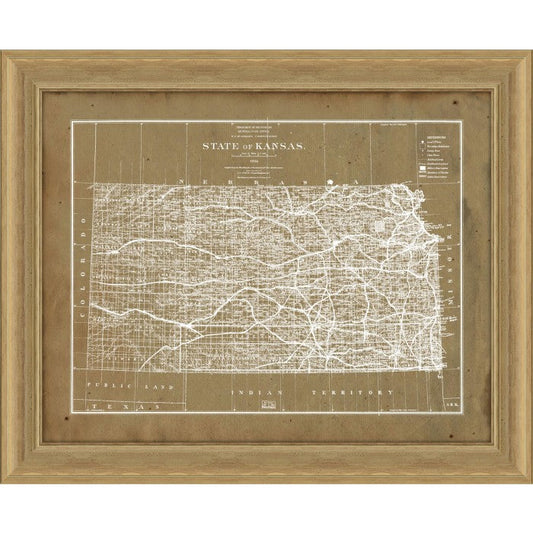 Kansas in Kacki reverse