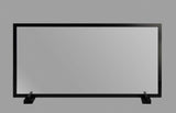 Style Safe Plexi Barrier, 60x30 with counter stand - Black