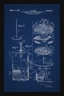 Coffee Brewing Apparatus Patent - Blue