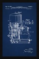 Espresso Machine Patent - Blue