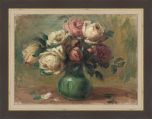 Roses in a Vase, Pierre-Auguste Renoir, c. 1890 on Canvas