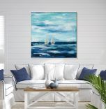 Black Sea I on Canvas