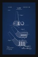 Golf Club Patent - Blue