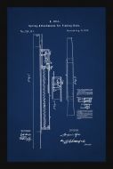 Fishing Rod Patent - Blue