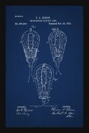 Edison Bulb Patent - Blue