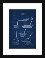 Golf Club Patent - Blue Small