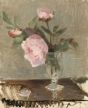 Peonies, Berthe Morisot, 1869 Boxed Canvas