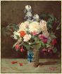 Vase of Flowers, George Cochran Lambdin, 1875 on Canvas