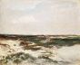 The Dunes at Camiers, Charles-Francois Daubigny, 1871 Boxed Canvas
