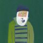 Sailor with Green Coat Boxed Canvas