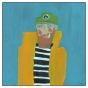Sailor with Orange Coat and Green Cap on Canvas 