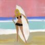 Surfer Girl I Boxed Canvas