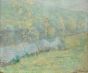 Misty May Morn, John Henry Twachtman, 1899 Boxed Canvas 