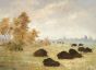 Stalking Buffalo, Arkansas, George Catlin, 1846-1848 Boxed Canvas