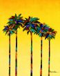 Palms on Parade Boxed Canvas