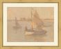 Honfleur Fishing Boats no. 1, Frank Edwin Scott