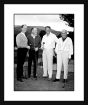 Paul Harvey, E. Truman Wright, Rev. Billy Graham, and W.T.Keenan at Greenbrier, 1967 II