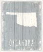Oklahoma on Blue Wood
