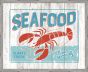 Vintage Seafood Sign