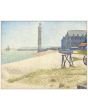 The Lighthouse at Honfleur on Canvas