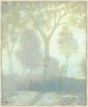 Moonlight on Canvas Julian Alden Weir 1905