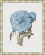Taupe and Blue Flower III Grande