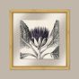 Arctium in Smoky Violet and Gold I