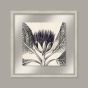 Arctium in Smoky Violet and Silver I