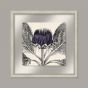 Arctium in Smoky Violet and Silver II