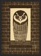 Ring Owl in Black and Beige Reverse, Samuel Jessurun de Mesquita, 1914