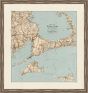 Map of Cape Cod and Vicinity, 1890-1899