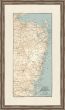 Map of the Coast of Monmouth and Ocean Counties, NJ, 1890