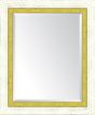 French White Large And Yellow Mirror