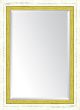 French White Large And Yellow Mirror