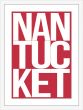 Nantucket in Red Grande