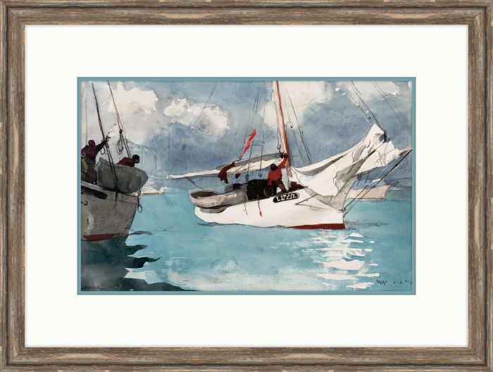 Fishing Boats, Key West,1903 by Winslow Homer